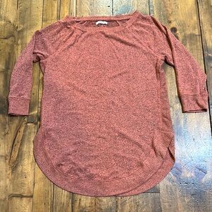 Maurices Rust Knit Sweater